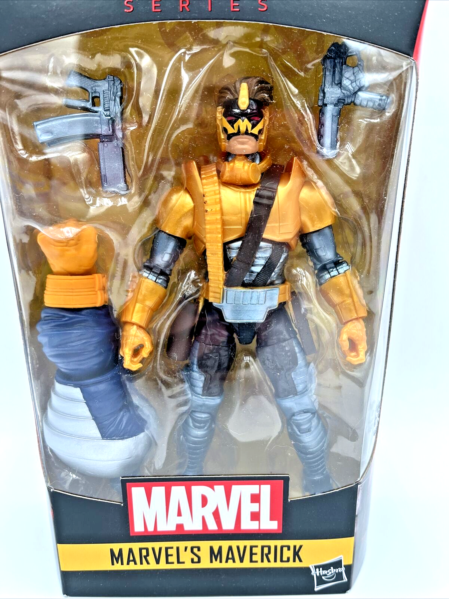 Marvel Legends Marvels Maverick Figure Team X BAF Build Strong Guy