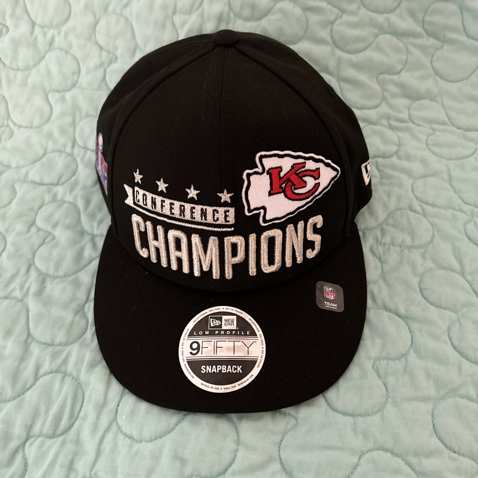New! Kansas City Chiefs New Era Super Bowl LVIII Champions 9FIFTY Snapback Hat