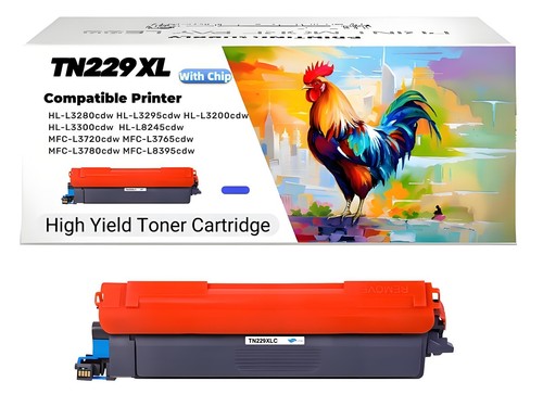 229XL TN229XL Toner Fit for Brother TN229 XL HL-L3220 3280 3295 MFC-L 3765 3780 - Picture 6 of 9