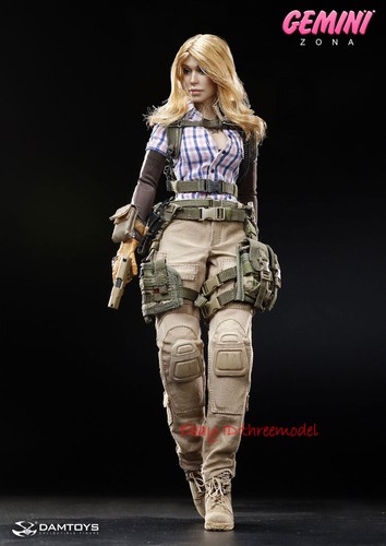 DAMTOYS DAM 1/6 DCG001 COMBAT GIRL Series Gemini Zona Action Figure In Stock - Picture 4 of 12