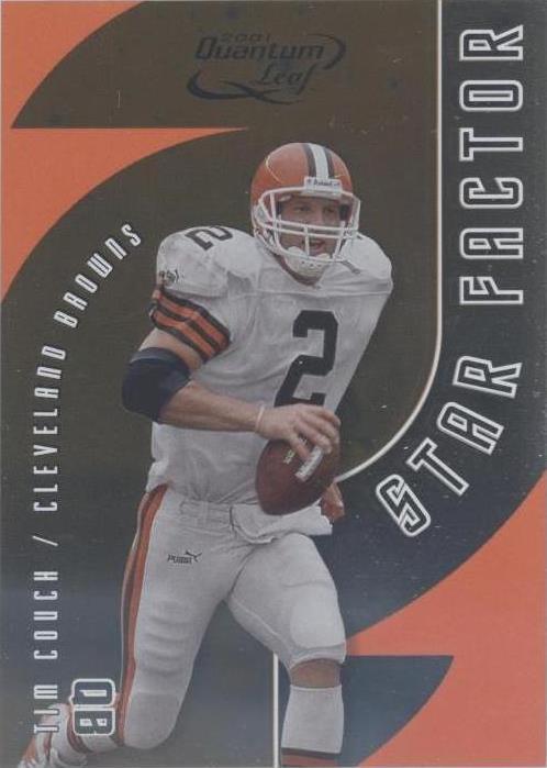 2001 Quantum Leaf Tim Couch #SF - 14 - 1 of 2