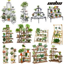 UNHO Professional Plant Stand Supplier Multi Tier Flower Rack for Indoor Outdoor