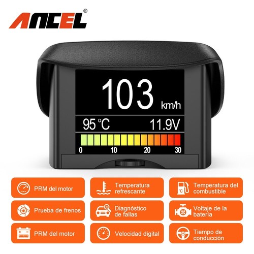 ANCEL A202 On-board Computer Car Digital Display Speed Fuel Gauge OBD2 Scanner - Afbeelding 1 van 13