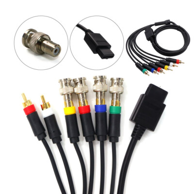 Cable Copuesto RGB RGBS, Cable AV Ultifuncional Con 4 Cabezales BNC - Foto 3