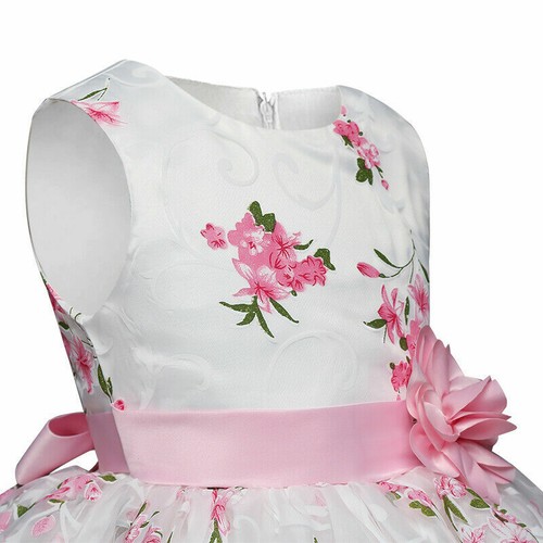 New Girls Dresses Princess Birthday Children Formal Party Dress - Picture 5 of 9
