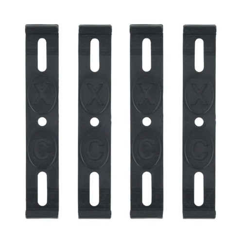 4PCS Frameless License Plate Frame Weather-Proof License Plate Bckle for Car - Picture 8 of 9