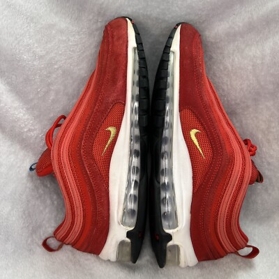 Nike air max 97 red suede outlet