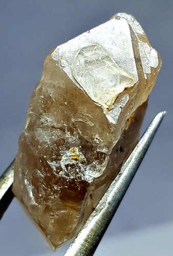36.0 Ct Unusual Gwindel Smoky Fadden Quartz Crystal Miniature for Collectors - Picture 3 of 10