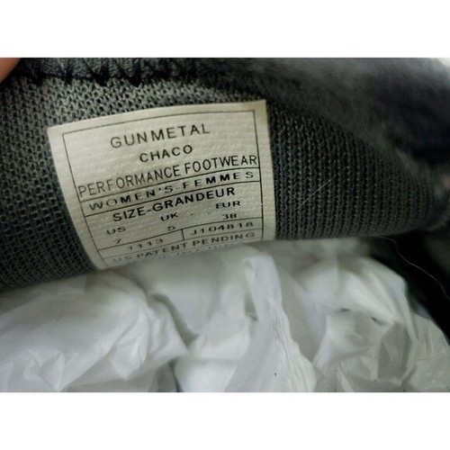 Chaco Womens Grandeur Kendry Gray Slip-On Shoes Size 7 Suede Upper Rugged READ - Bild 10 von 11