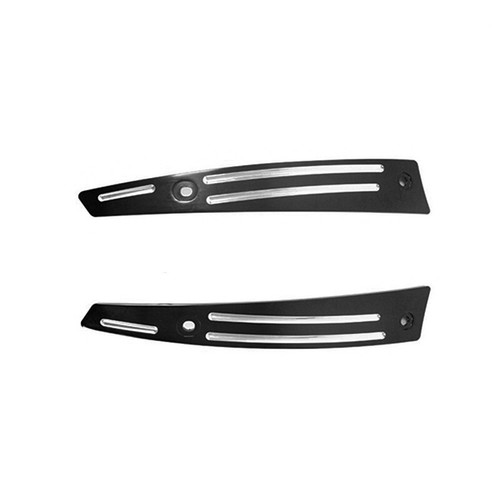 Black CNC Windshield Windscreen Trim Motorcycle For Harley Road Glide FLTRU - Bild 7 von 7
