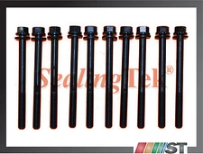 Fit 96-00 Honda 1.6L SOHC D16Y Engine Cylinder Head Bolt Set D16Y5 D16Y7 D16Y8