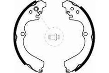 Bremsbacken GS8584 TRW für SUBARU FORESTER IMPREZA Coupe IMPREZA Stufenheck