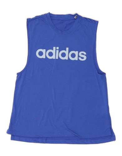 Adidas Herren Grafik Trägertop mittelblau Polyester RK01
