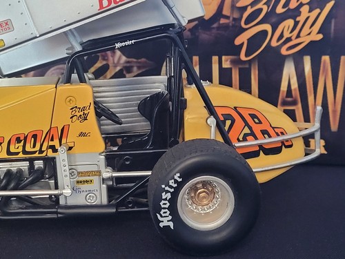 Brad Doty #28D Bowers Coal World of Outlaws Sprint Car GMP 1:18 Diecast - Picture 5 of 16