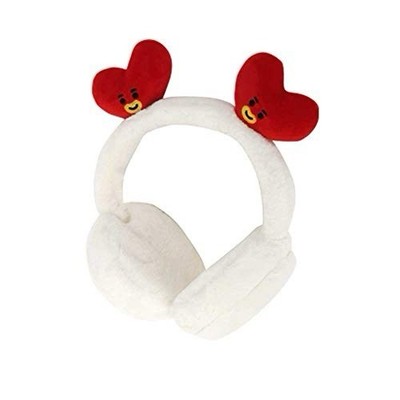 [BTS] x BT21 Official Winter Doll Earmuffs & Gloves SET (White Edition) / TATA