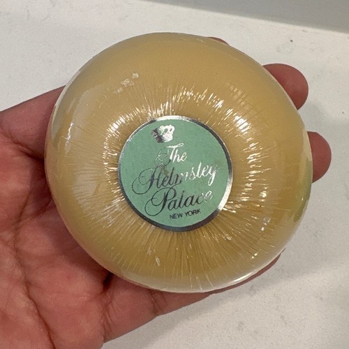 Sapone e piatto vintage anni 80 Helmsley Palace Hotel NYC mai usato condizioni NUOVO - Foto 6 di 6