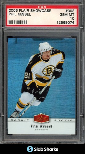 2006 FLEER FLAIR SHOWCASE #303 PHIL KESSEL ROOKIE RC PSA 10