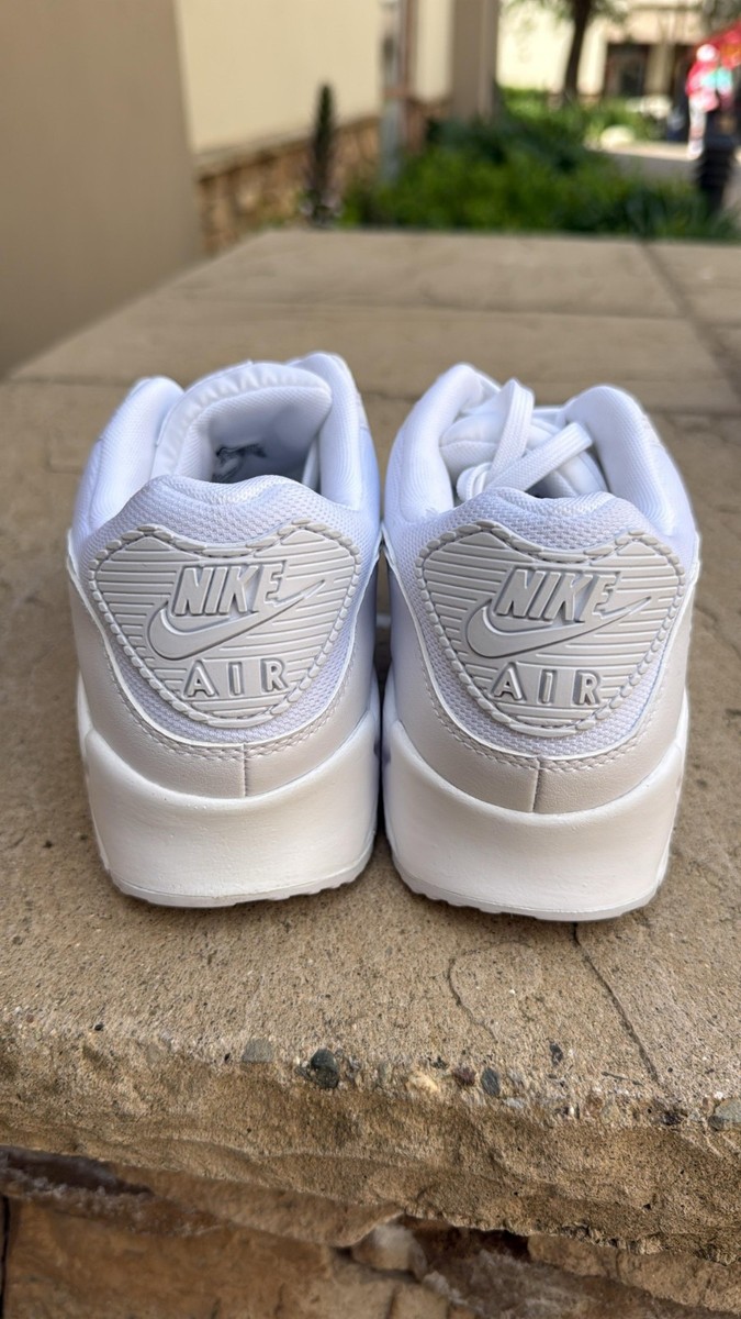 Size 10 - Nike Air Max 90 Triple White W for sale online | eBay