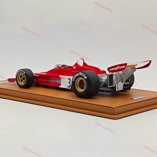 Tecnomodel 1/18 Ferrari F1 312 B3-73 #3 MONACO GP 1973 JACKY ICKX Resin Model - Imagen 6 de 13