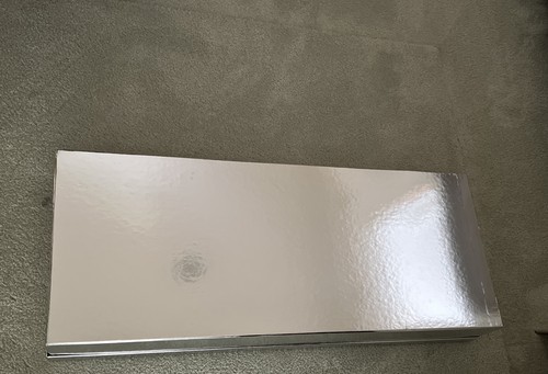 CAJA DOLCE & GABBANA ENORME PLATA REGALO/ALMACENAMIENTO PARA VESTIDO DE NOVIA FORMAL ETC 33.35"L - Imagen 11 de 13