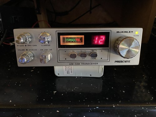 PRESIDENT McKINLEY SSB CB TRANSCEIVER