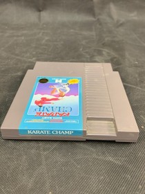 Karate Champ NES Game Cartridge By Data East 1985 Vintage for use with Nintendo