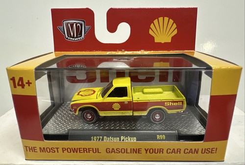 M2 Machines Auto-Thentics Series 99 : Shell 1977 Datsun Pickup Truck R99 - Bild 1 von 6