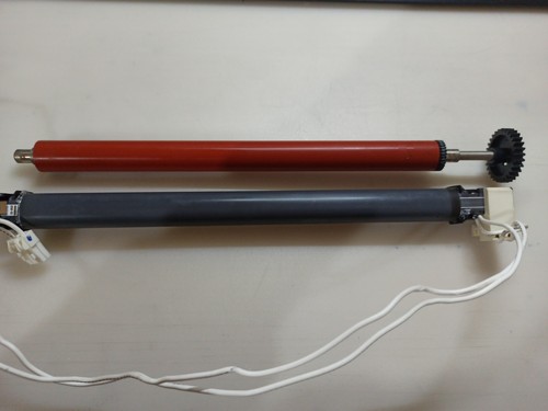 RULLO DI PRESSIONE SUPERIORE PIU'RULLO FUSORE PER CANON L11121E - Foto 2 di 4