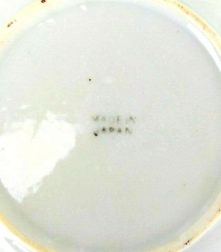 Vintage Japanese Moriage Shift Raised Dragon Set of Four Saucer Plates - Picture 5 of 6