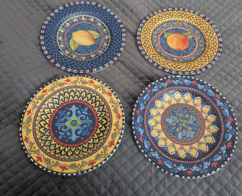 Williams Sonoma California Keramik Sizilien Salatteller 8,75" 4er Set - Bild 2 von 9
