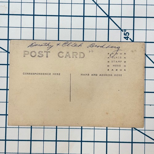 RPPC Antique Real Photo Postcard of Two Girls on Swing, Circa Early 1900s - Picture 2 of 3