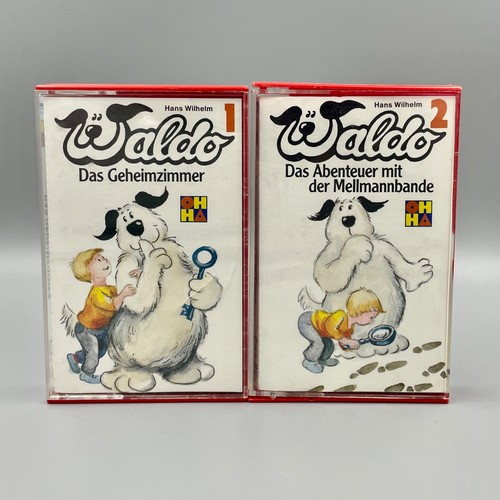 2 Waldo Hörspiel MC Kassetten Folge 1 & 2 Teldec OH HA Hans Wilhelm