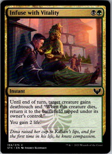 Infuse with Vitality C Strixhaven: School of Mages 194 NM - Picture 1 of 1