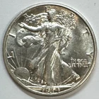 1934-S Walking Liberty Half Dollar , Uncertified, NR.