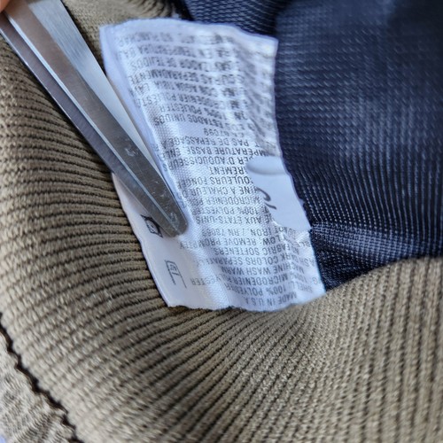 Vintage 90's Ashworth USA Made Brown Large Pullover V-Neck Long Sleeve Jacket - Picture 6 of 9