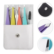 Colored Eyebrow Clip Travel Small Manicure Tool Set Grooming Tools Kit