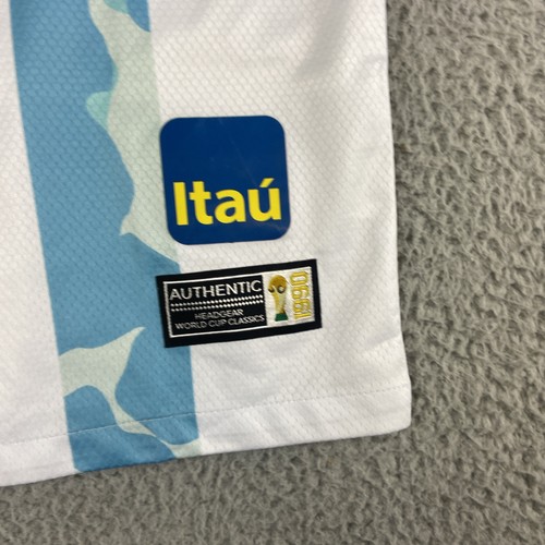 Argentinien International Team Herren Headgear Classics 1990 World Cup Fußball Trikot - Bild 6 von 10