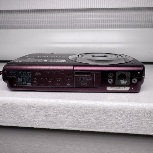 Nikon Coolpix S220 Digital Camera 10.0MP Plum Tested Working w/-2025 - Picture 5 of 7