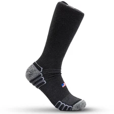 Boot Work Socks – Sweat-Wicking & Durable Wool Socks – Designed for Long Shif...