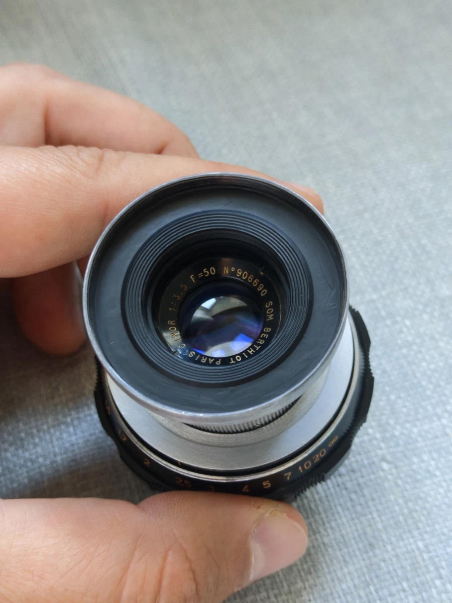 50mm Focal Camera Lenses SOM Berthiot for sale | eBay
