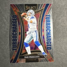 2024 Panini Select DAK PRESCOTT #17 Turbocharged - Dallas Cowboys