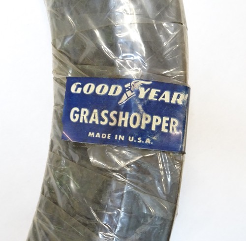 VINTAGE GOODYEAR GRASSHOPPER MUSCLE BIKE 20 X 2.125 (MADE IN USA) SLICK *NOS* - Bild 2 von 3