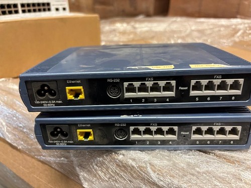 AUDIOCODES MP118 8FXO 3AC ACCESS GATEWAY TESTED W/ Power Cord - Picture 2 of 2