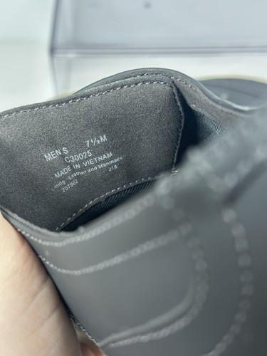 Zapatos Oxford Cole Haan Original Grand Punta de Ala Para Hombre 7.5 Cuero Gris C30025 Lunar - Imagen 10 de 10