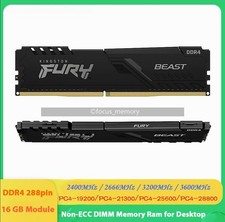 DDR4 16GB 32GB 2400 2666 3200 3600 MHz 288-pin DIMM Spiele speicher für Desktop