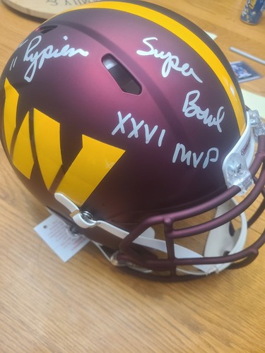 Mark Rypien Superbowl MVP Inscription  Authentic Washington Commander F/S Helmet - Picture 2 of 6