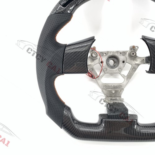 Custom Carbon Fiber Steering Wheel for 02-08 Nissan 350Z fairlady Z with trim - Bild 4 von 9