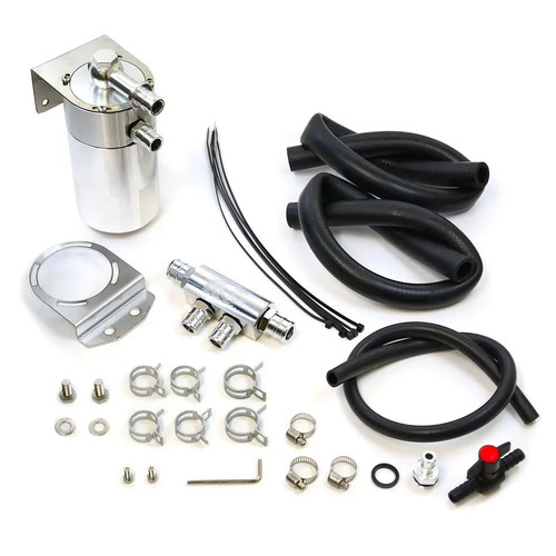 SAAS Oil Catch Tank Full Kit For Mitsubishi Triton MQ-MR 2.4L 2015-On Polished - Picture 2 of 6