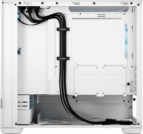 Fractal Design Pop Mini Air RGB White Core - Tempered Glass Clear Tint - Honeyco - Photo 9/10