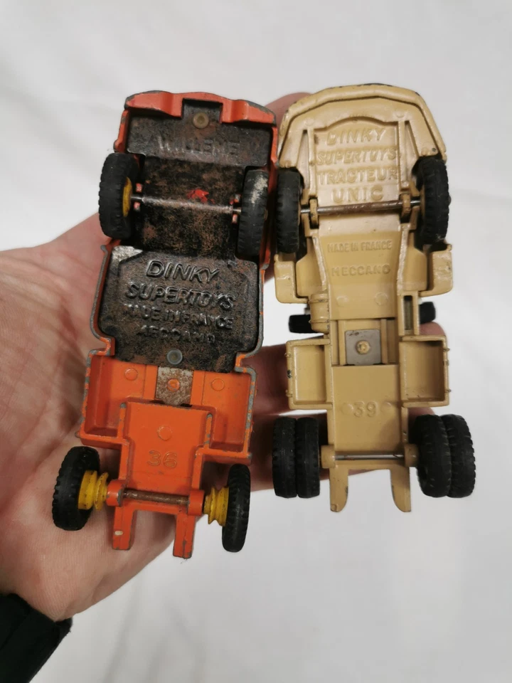 lot Petites Voiture Camion Estafette DINKY TOYS  Simca cargo Saint-Gobain ..... - Photo 4/4